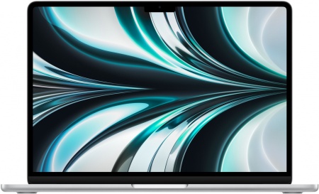 Apple MacBook Air 13 (M2, 8C CPU/8C GPU, 2022), 16 ГБ, 512 ГБ SSD, серебристый (Z15Y001MQ)