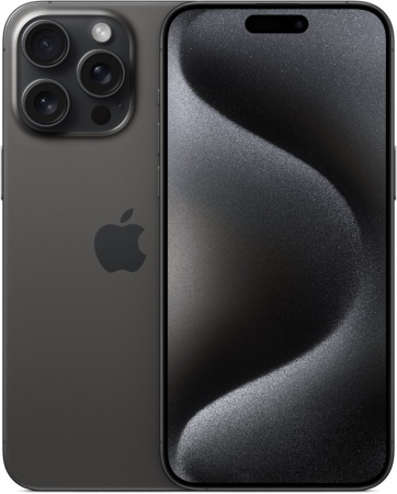 Apple iPhone 15 Pro Max SIM 256 ГБ, «титановый чёрный»