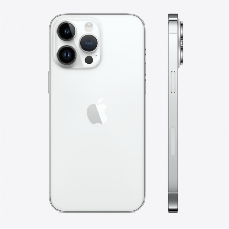 Apple iPhone 14 Pro, 256 ГБ, серебристый (MQ103)