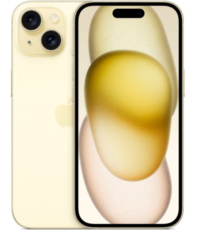 Apple iPhone 15 Plus SIM 512 ГБ, желтый