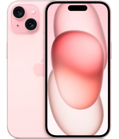 Apple iPhone 15 Plus SIM 256 ГБ, розовый
