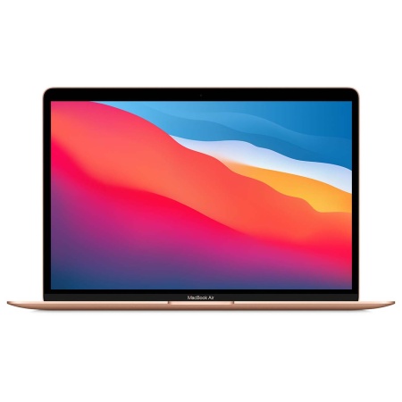 Ноутбук Apple MacBook Air (Z12A0008Q) (M1, 2020) 16 ГБ, 256 ГБ SSD, золотой